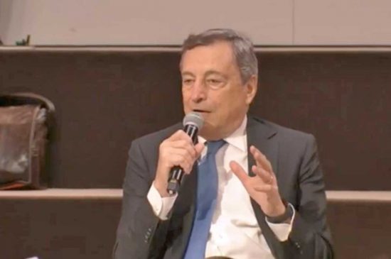 Mario Draghi al Cop26 dei giovani
