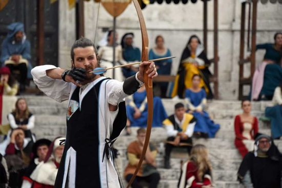 Orte - Niccolò Mei vince il palio di Sant'Egidio