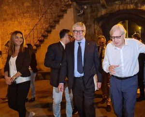 Sgarbi, Fusco e Bugiotti a VitorchianoSgarbi, Fusco e Bugiotti a Vitorchiano