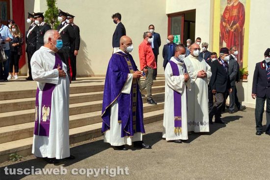 Viterbo - I funerali di Piero Sagone