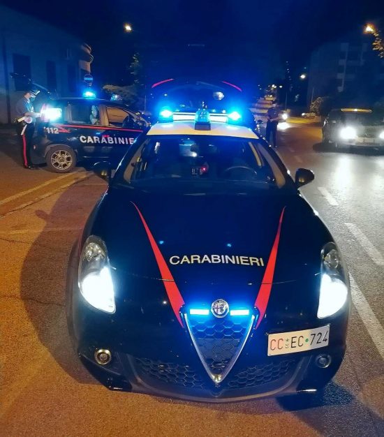 Civita Castellana - L'intervento dei carabinieri