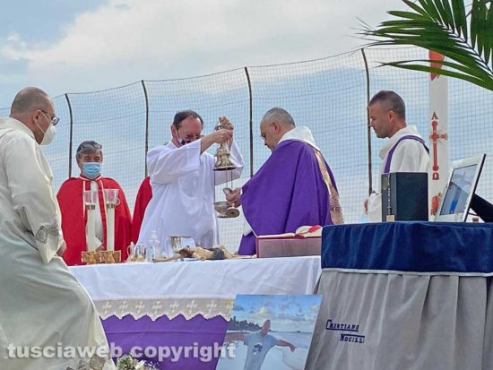 Viterbo - I funerali di Fabrizio Bianchini