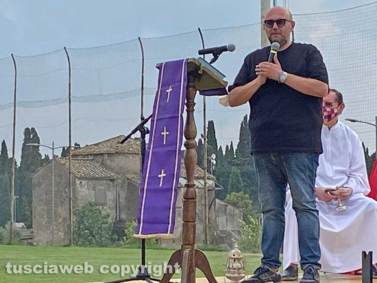 Viterbo - I funerali di Fabrizio Bianchini