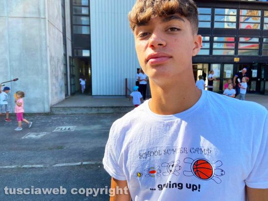 Vetralla - Il calciatore Federico Serra