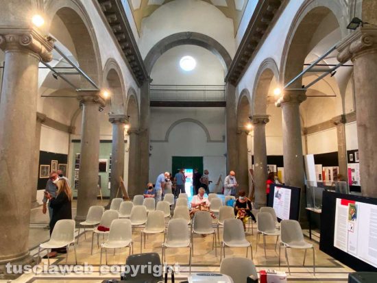 Viterbo - La mostra dedicata a Federico Fellini agli Almadiani