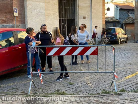 Viterbo - Liceo Buratti - Primo giorno di scuola