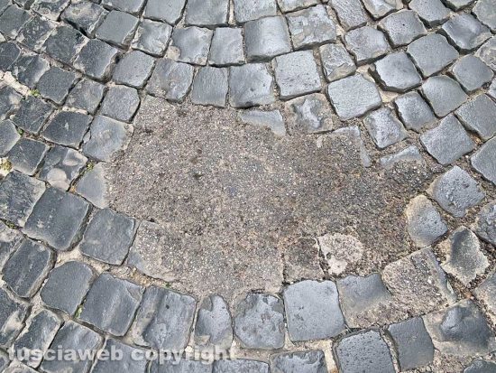 Viterbo - Catrame e sampietrini