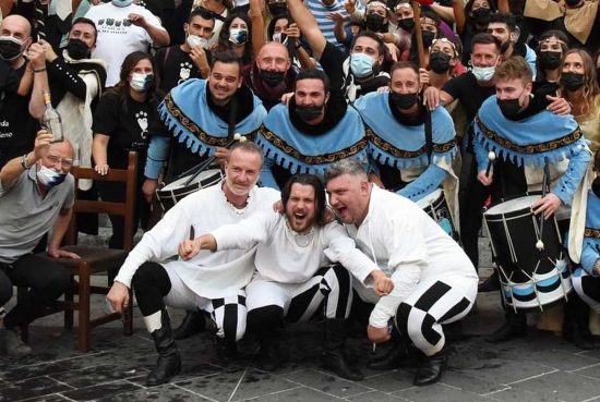 Orte - Niccolò Mei di San Sebastiano vince il palio di Sant'Egidio