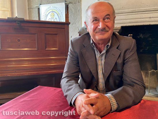 Quadrani, presidente dell'associazione Amici di Bagnaia