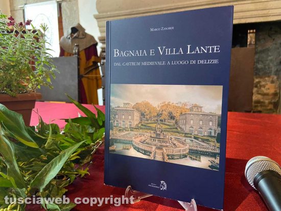 Bagnaia - La presentazione del volume a palazzo Gallo