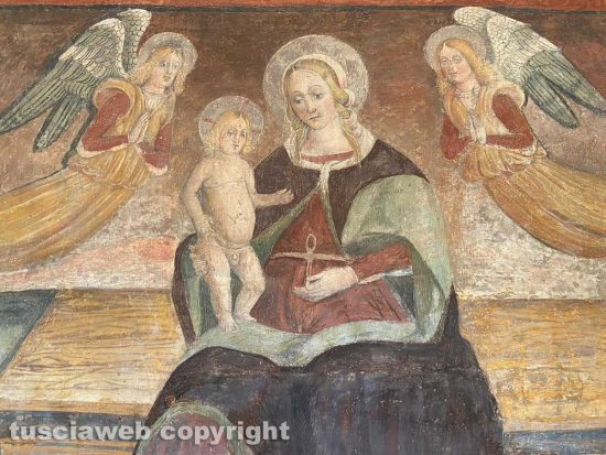 Alcuni affreschi della Villa