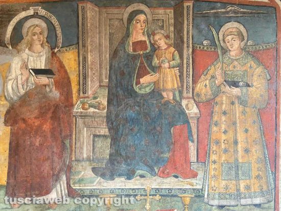 Alcuni affreschi della Villa