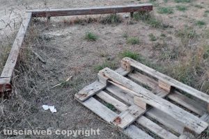 Fabrica di Roma - L'area adiacente al percorso natura