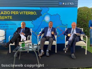 Zingaretti, Panunzi e Leodori