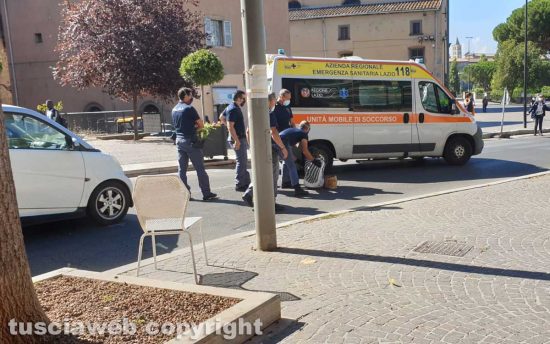 Viterbo - L'investimento al Sacrario