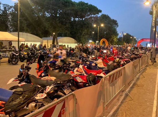 Il villaggio del Transitalia marathon