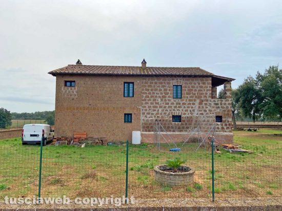 Castel Sant’Elia – Il casale dove è avvenuto il femminicidio-suicidio