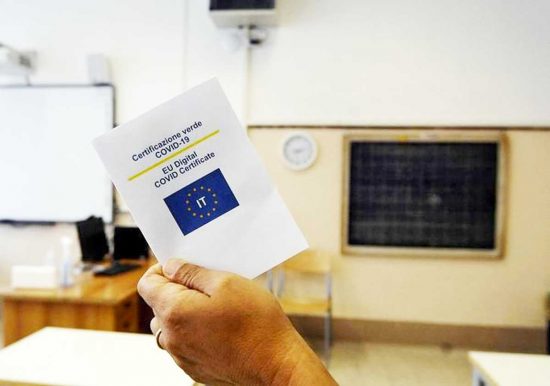 Green pass a scuola