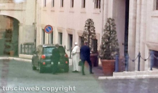 Il papa a Città del Vaticano