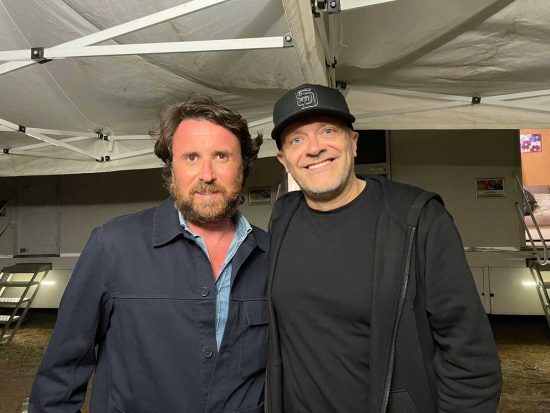 L'assessore De Carolis con Max Pezzali