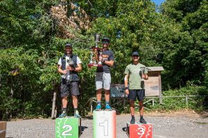 Sport - Trail running - Il podio femminile del "Cimino trail"