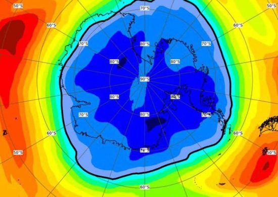 Buco dell'ozono - Monitoraggio 2021 di Copernicus