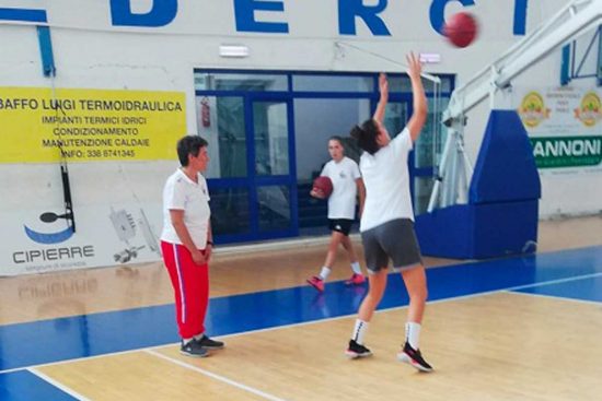 Sport - Pallacanestro - Domus Mulieris - Un allenamento
