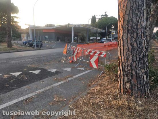 Viterbo - Cantiere a Porta Romana