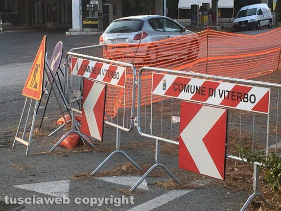 Viterbo - Cantiere a Porta Romana