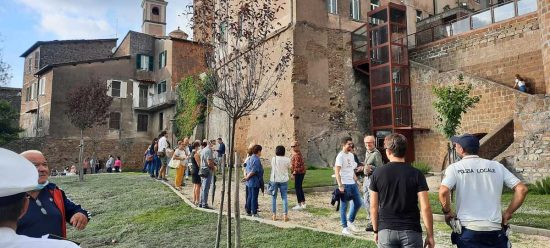 Vetralla - L'inaugurazione dei Giardini d'inverno