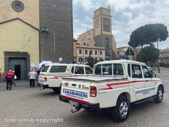 Viterbo - Presentazione del nucleo protezione civile dell’associazione nazionale carabinieri di Viterbo