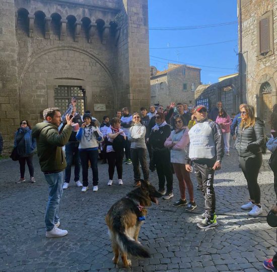 Viterbo - Walking friends