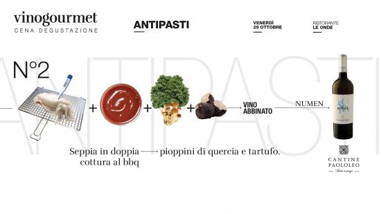 Viterbo - "VinoGourmet": cena con degustazione al ristorante Le Onde