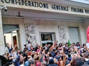 Roma - L'assalto alla sede della Cgil del 9 ottobre