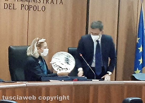 Tribunale - I saluti della presidente Maria Rosaria Covelli