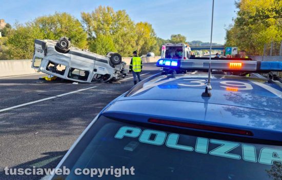 Mortale tra Orte e Magliano Sabina