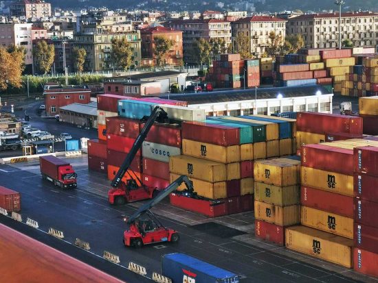 Il porto di Civitavecchia