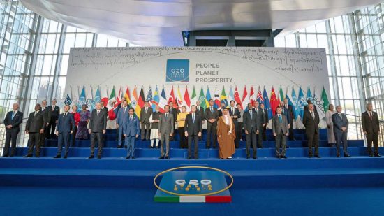 Roma - I leader dei paesi del G20