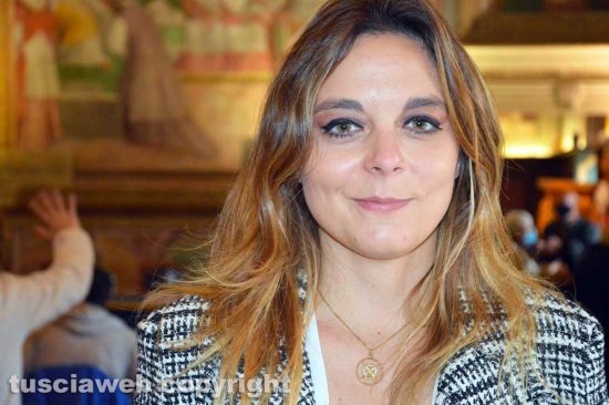 La sindaca di Montefiascone Giulia De Santis