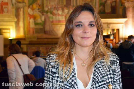 La sindaca di Montefiascone Giulia De Santis