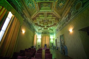 Viterbo - Palazzo Doria Pamphilj - La sala Innocenzo X