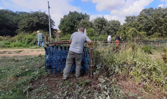 Nepi - La pulizia della Via Amerina