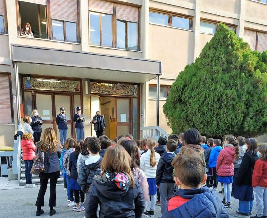 L'iniziativa della polizia di Terni