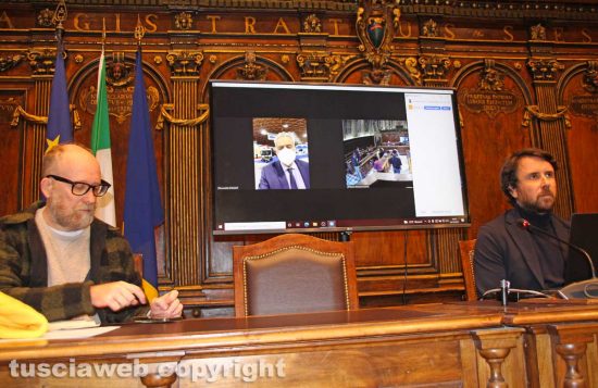 Massimiliano Capo e Marco De Carolis - In collegamento il sindaco Arena