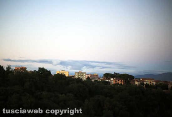 Tramonto a Civita Castellana