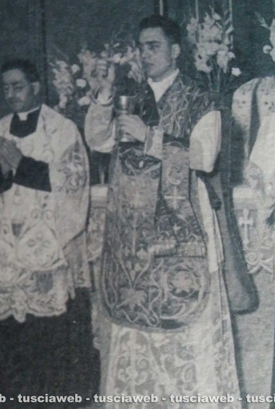 Viterbo - Don Salvatore Del Ciuco alla prima Messa