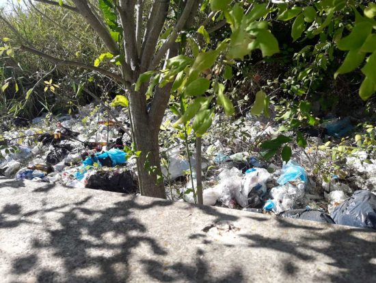 La discarica a Montebello