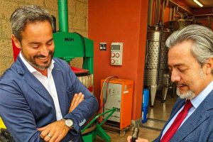 Il sottosegretario Battistoni in visita nella Tuscia