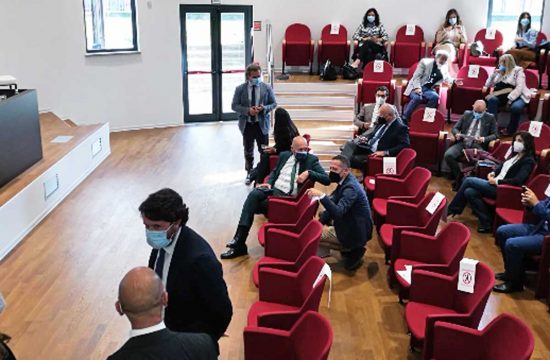 Un momento del convegno “Viterbo-Civitavecchia - Sinergie ed opportunità a sostegno del turismo”