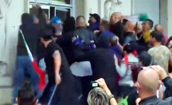 Roma - L'assalto alla sede della Cgil del 9 ottobre